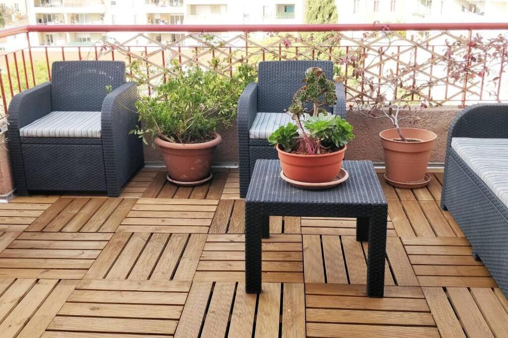 マルセイユT3 Le Designer 4E-Terrasse-Climatisation & Netflixアパートメント エクステリア 写真